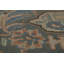 Tapis orange médaillon traditionnel 9 x 12