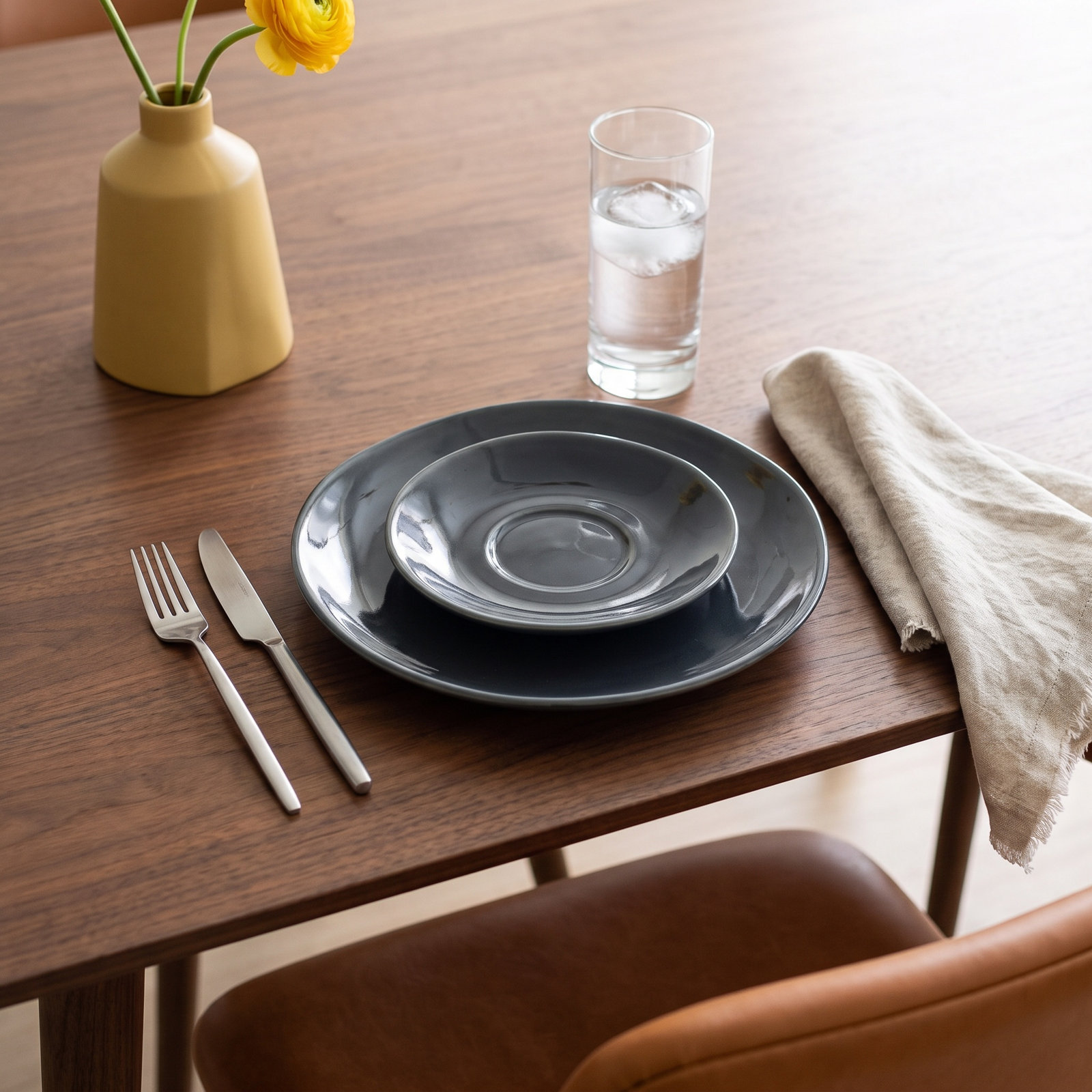 Wrought Studio™ Toups 11" Dinner Plate, Adriatic