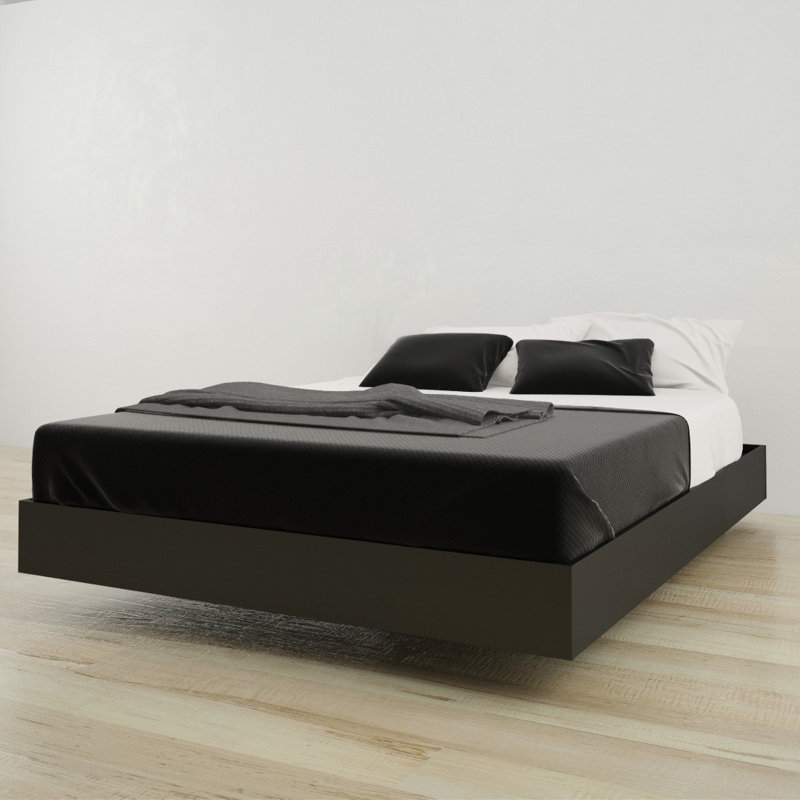 Aristocles Standard Bed, Queen, Black