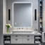 Miroir rectangulaire rétroéclairé-803306126