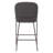 Deciderio Upholstered 26.25'' Counter Stool with Metal Legs-1325702709