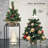 Metal Artificial Tree Stand For Max. Tree Height Under 6 Ft.