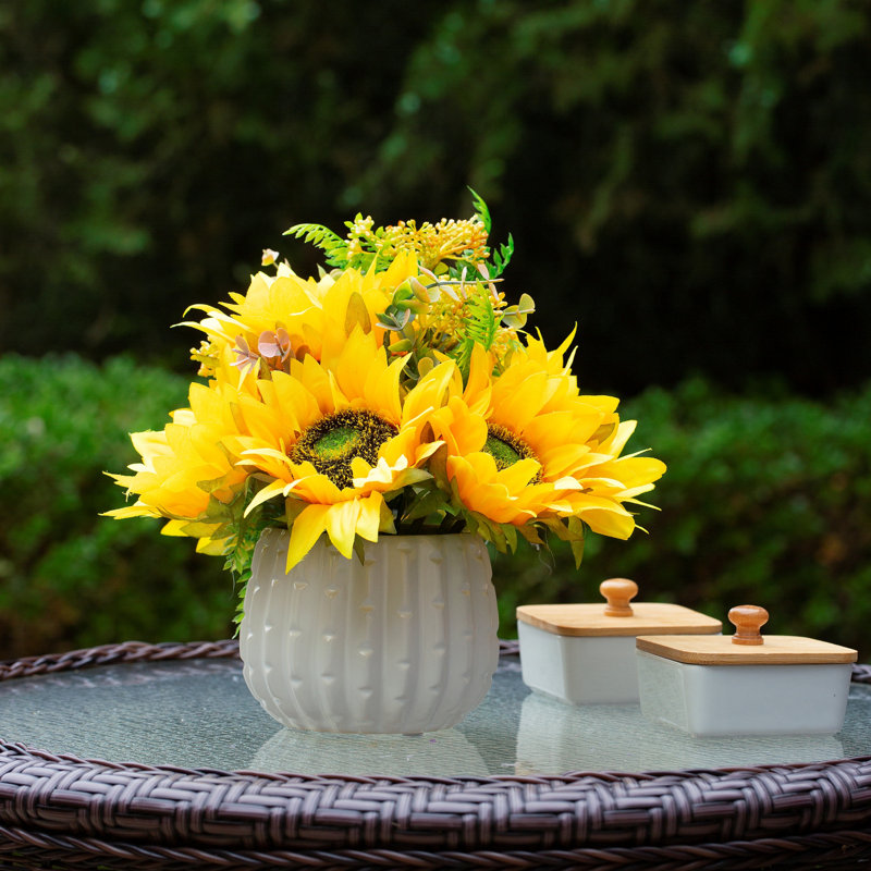 Arrangement floral en tournesol Lockett
