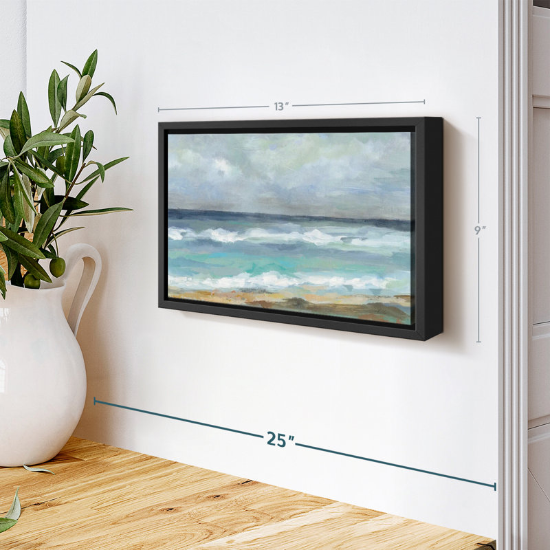 Plage «Seashore Day Wall Art», H 9 po x l 13 po