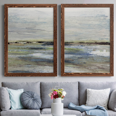 " Wetlands I " 2 Piece Art Color Photography Painting