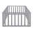 Wood Daybed Frame With Fence-595980152-595980156