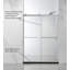 Porte de douche sans cadre l 56 po x H 76 po Spezia-49957154