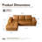 Nathasa 2 - Piece No Assembly Required Upholstered Boneless Sectional, Free Combination Compression Sofa Bed For Living Room, Home Theater-1059225208