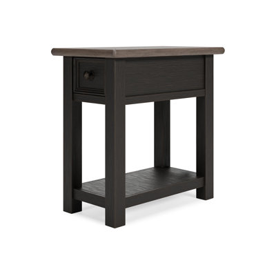 Chailey End Table with Storage and Built-in Outlets by Rosalind Wheeler