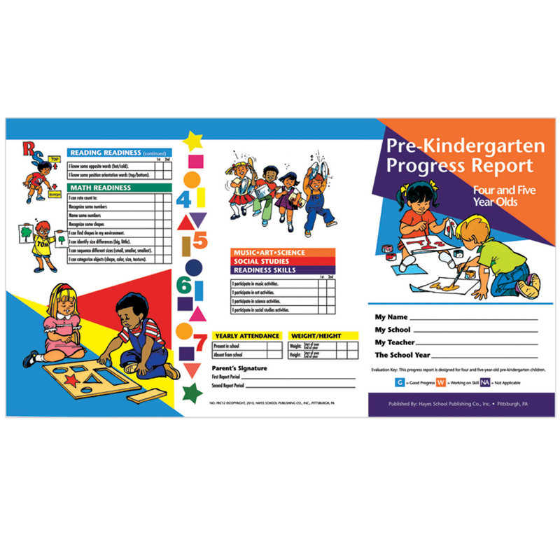 Rapport d'étape pré-maternelle