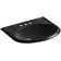 Devonshire® Ceramic U-Shaped Drop-In Bathroom Sink with Overflow