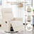 Swivel Recliner Chair, Nursery Massage Rocking Chairs, Glider Rocker Recliners For Living Room With Extra Large Footrest, High Back, Upholstered Deep Seat-750803012