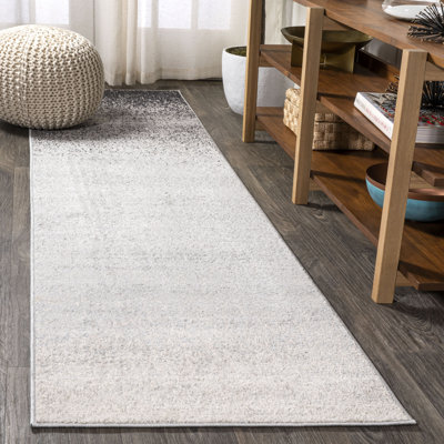 Tapis gris / crème Pettit