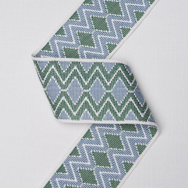 Tissu à rubans Pinula, Fougère