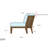 Solid Wood Teak Outdoor Bench