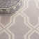 Rodgers Hand Woven Flat Weave Wool/Cotton Geometric Rug in Gray/Ivory