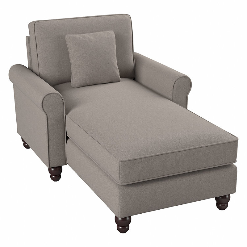 Chaise longue Adetutu, Polyester beige