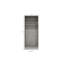 Lovmilla 2 Door Solid Wood Wardrobe