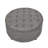 Tufted Storage Ottoman With Durable Linen Upholstery, Ideal For Organizing And Enhancing Home Decor-955430617
