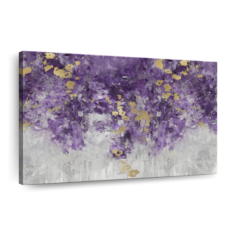 " Charmed Purple Canvas Print ", 34" H x 51" W x 1.25" D