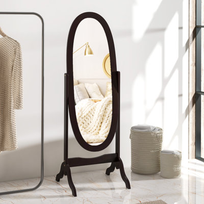 Miroir à poser sur pied