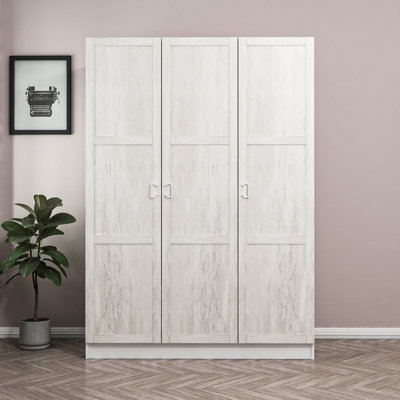 Rashyia 100% MELAMINE COATED PARTICLE BOARD Wardrobe