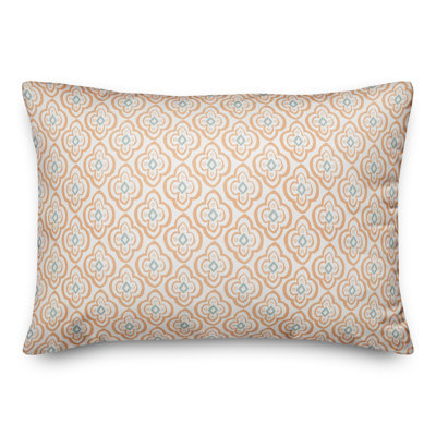 Coussin lombaire géométrique rectangulaire