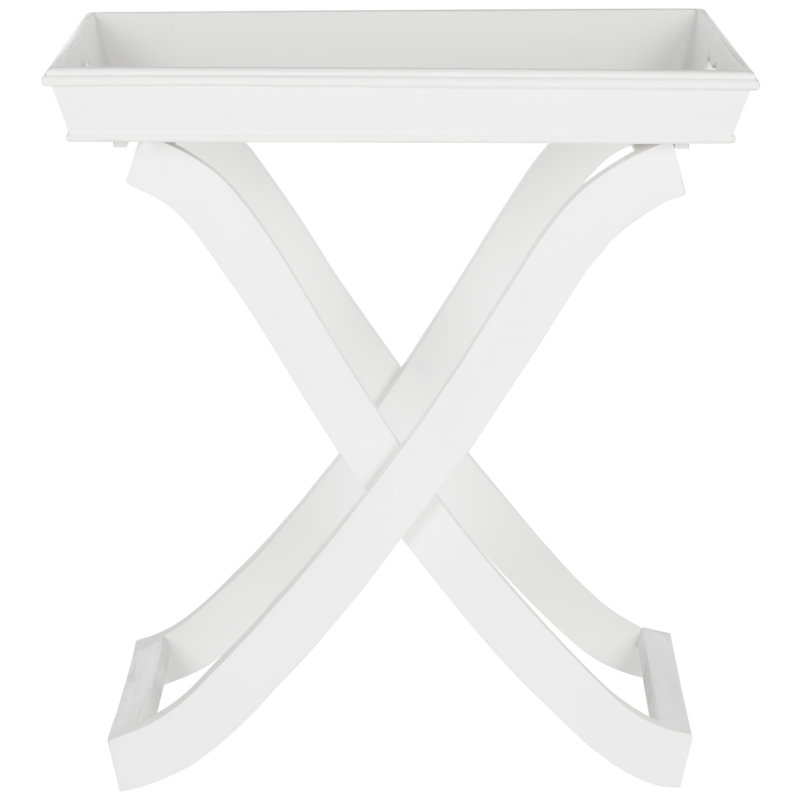 Table-plateau Niles, blanc