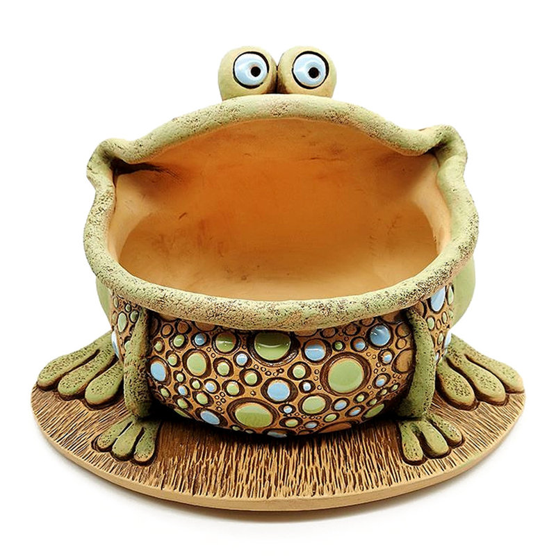 Advita Indoor/Outdoor Clay Statue Planter