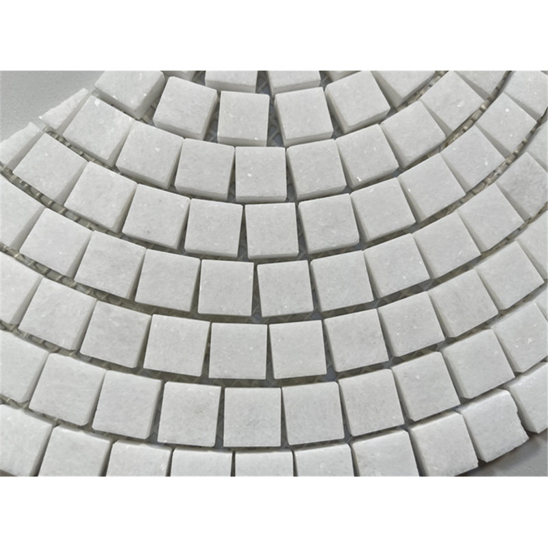 13" x 7" Marble Mosaic Sheet Subway Wall & Floor Tile