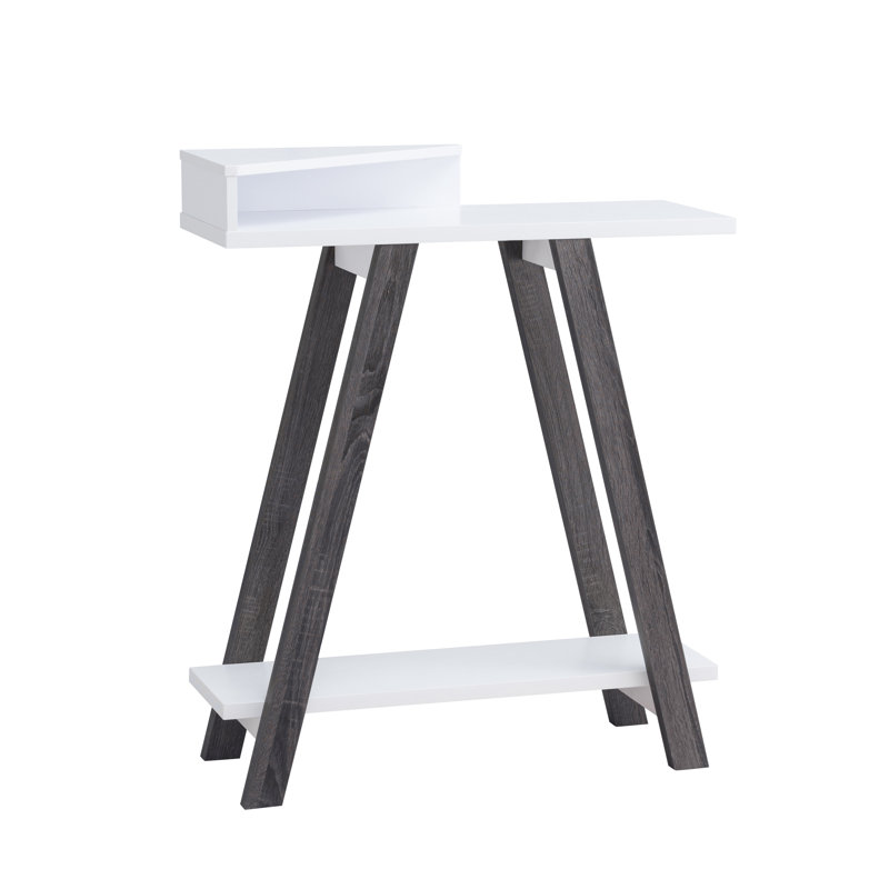 Charmante console à deux tablettes pour une décoration intérieure élégante