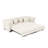 Odesser 89" 3-In-1 Sectional Modular Sleeper Sofa Bed-321201712