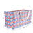 Canvas Utility Tote with Handles, Rectangular Krush Container Tote, Water-Resistant Vinyl Lining, Large Capacity, Durable and Versatile, Chevron Pattern-509445366