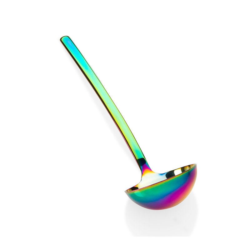 Due Stainless Steel Ladle, Rainbow