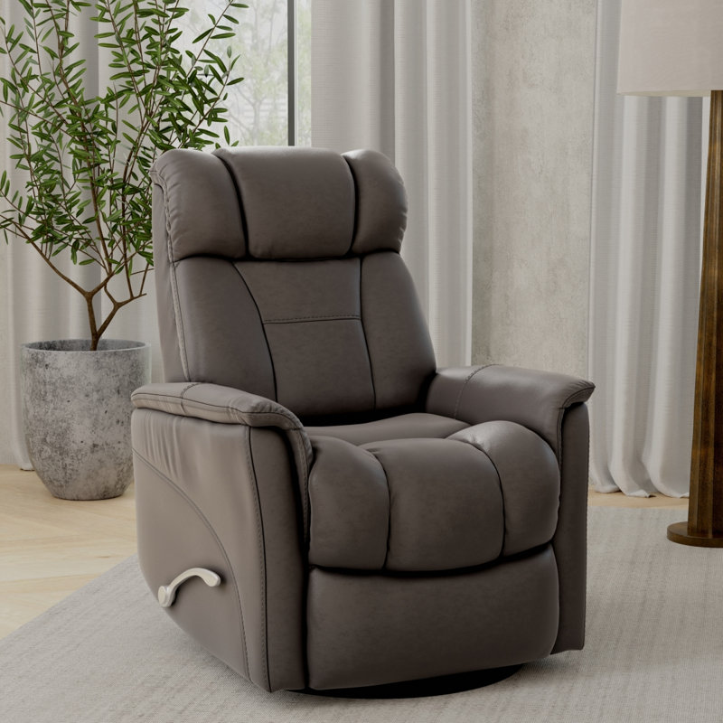 Fauteuil inclinable et oscillant Global Home, Gris foncé