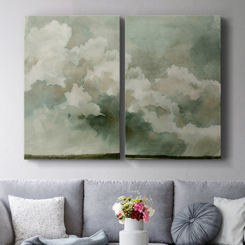 Coming Rain I-Premium Gallery Wrapped Canvas -Ready to Hang, 60" H x 80" W