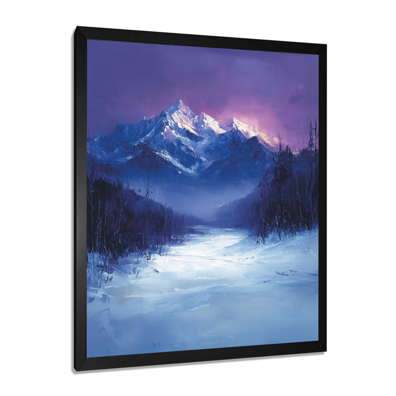 Gioanni - paysages, impressions sur toile, Impression d'un seul cadre photo, Noir, noir, noir, noir, H 20 po x l 12 po