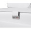 Ensemble de canapé inclinable électrique triple en cuir fleur Ciron-110403325