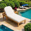 Chaise longue d'extérieur en bois d'acacia de qualité supérieure avec dossier réglable à 5 positions-1795310665