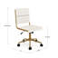 Fauteuil de bureau pivotant à hauteur ajustable Martha Stewart Lulu-109713881-109713884