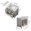 Meuble-lavabo simple 36 po avec plateau en granite blanc Riverford