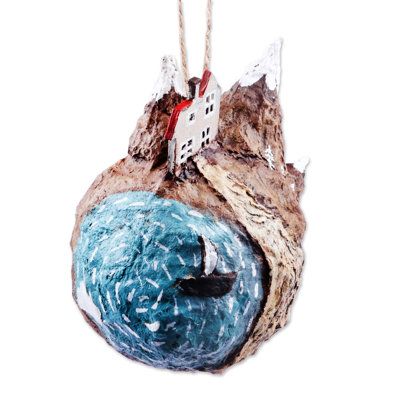 4.3'' Handmade Fabric Hanging Figurine Ornament