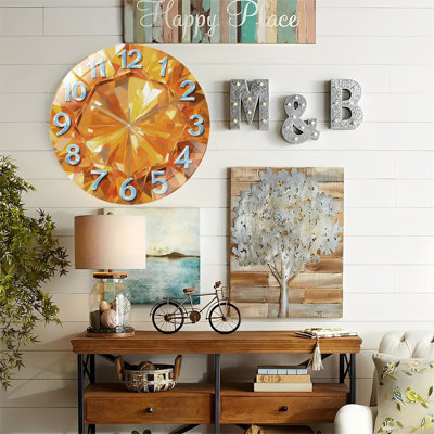 Horloge murale 12 po