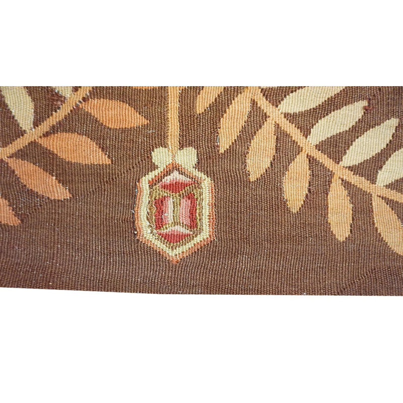 One-of-a-Kind 14'8" x 15'0" Square Flatweave Area Rug