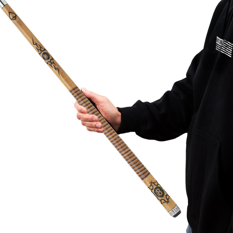Stacked Saddlebag Pool Cue, 21 oz.
