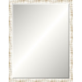Faded White Legacy Mirror