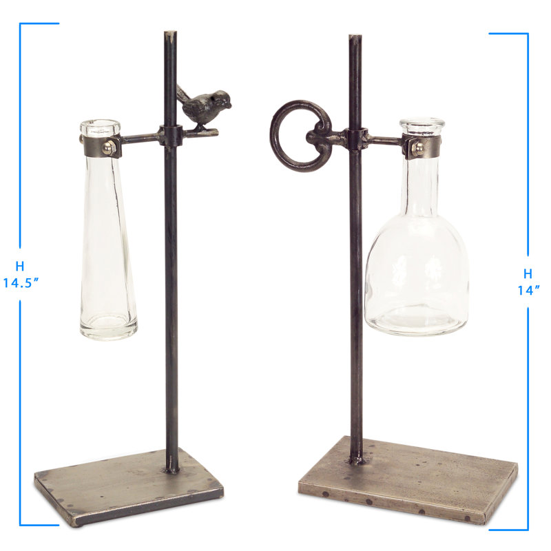 Ensemble de 2 vases à pied Alvardo