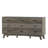9 Drawer Wide Modern Chest Of Drawers With X-Shaped Sturdy Base-507584488