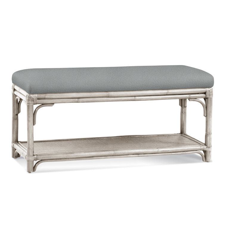 Banc de rangement en osier Summer Retreat