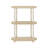 3 Tier Oval Modern Oval Side Table-659314753